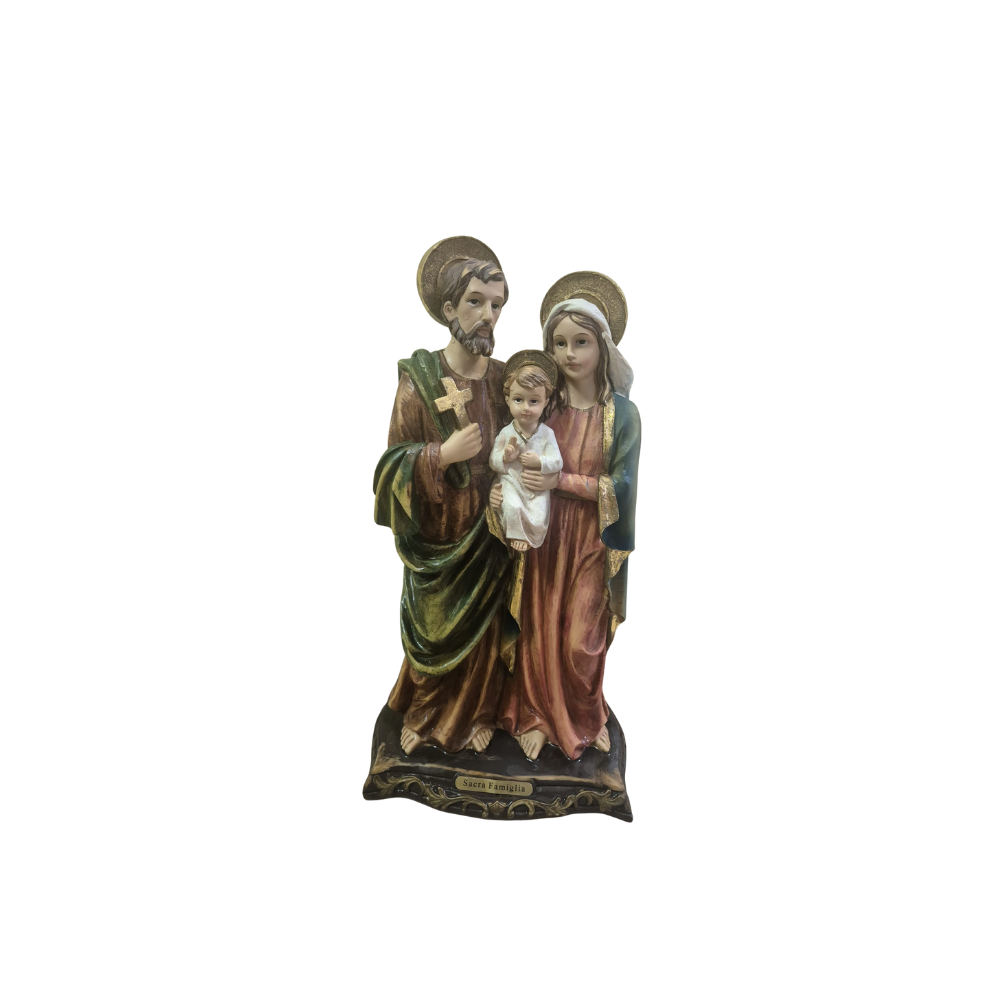 Statua sacra famiglia Statuetta in Resina | Godium