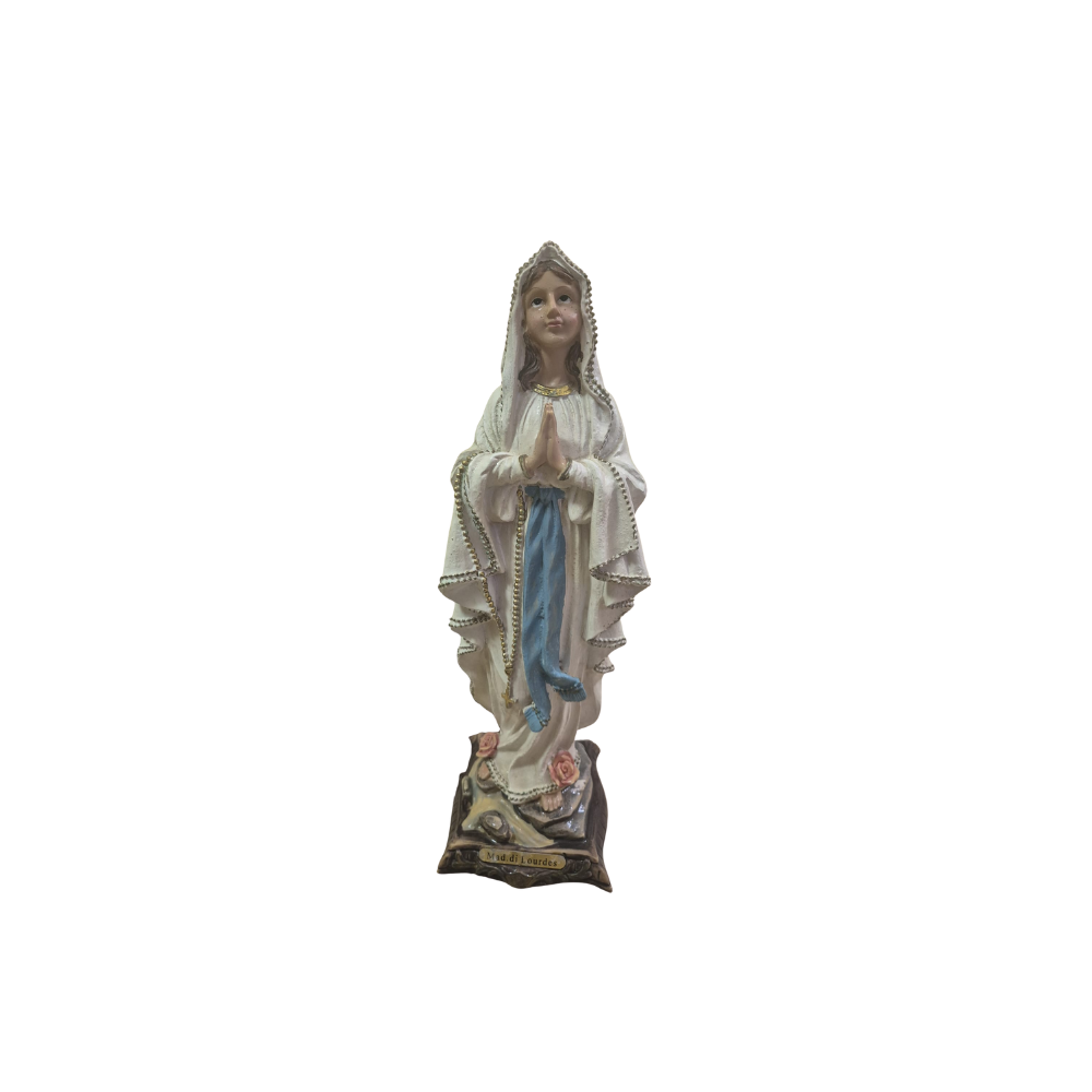 Madonna di Lourdes Statuetta in Resina | Godium