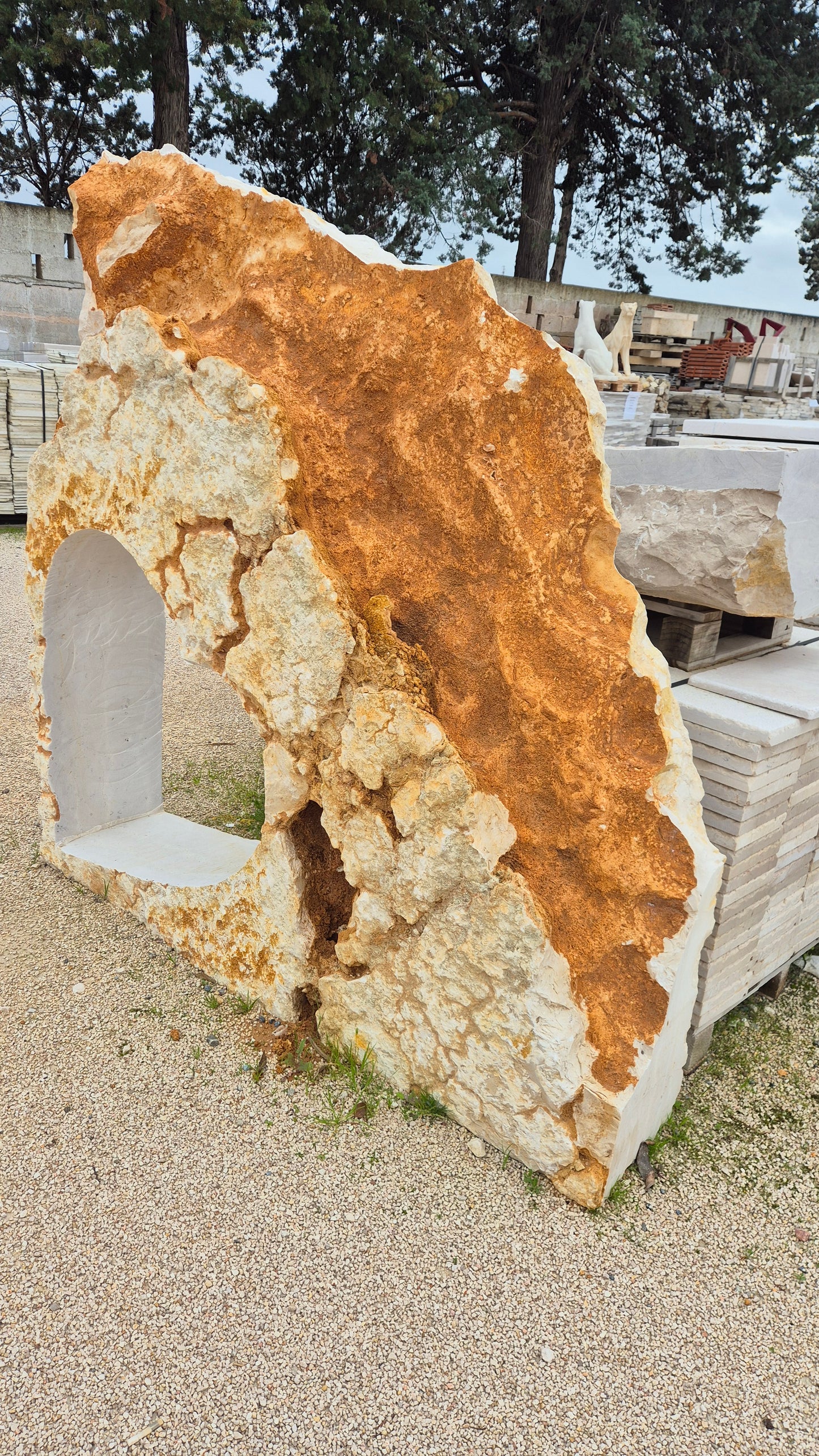 Cuore in Pietra Mia per Arredo Giardino | Godium