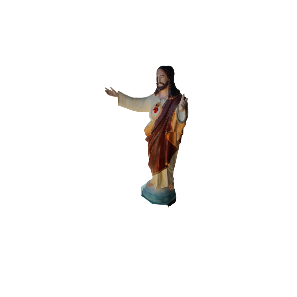 Gesù braccia aperte 130cm