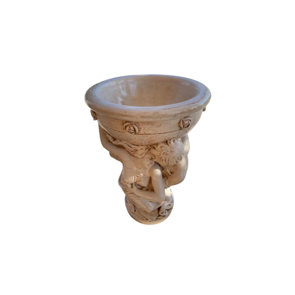 Porta Vaso Amore e Psiche
