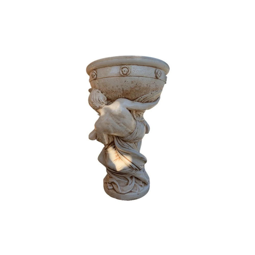 Porta Vaso Amore e Psiche