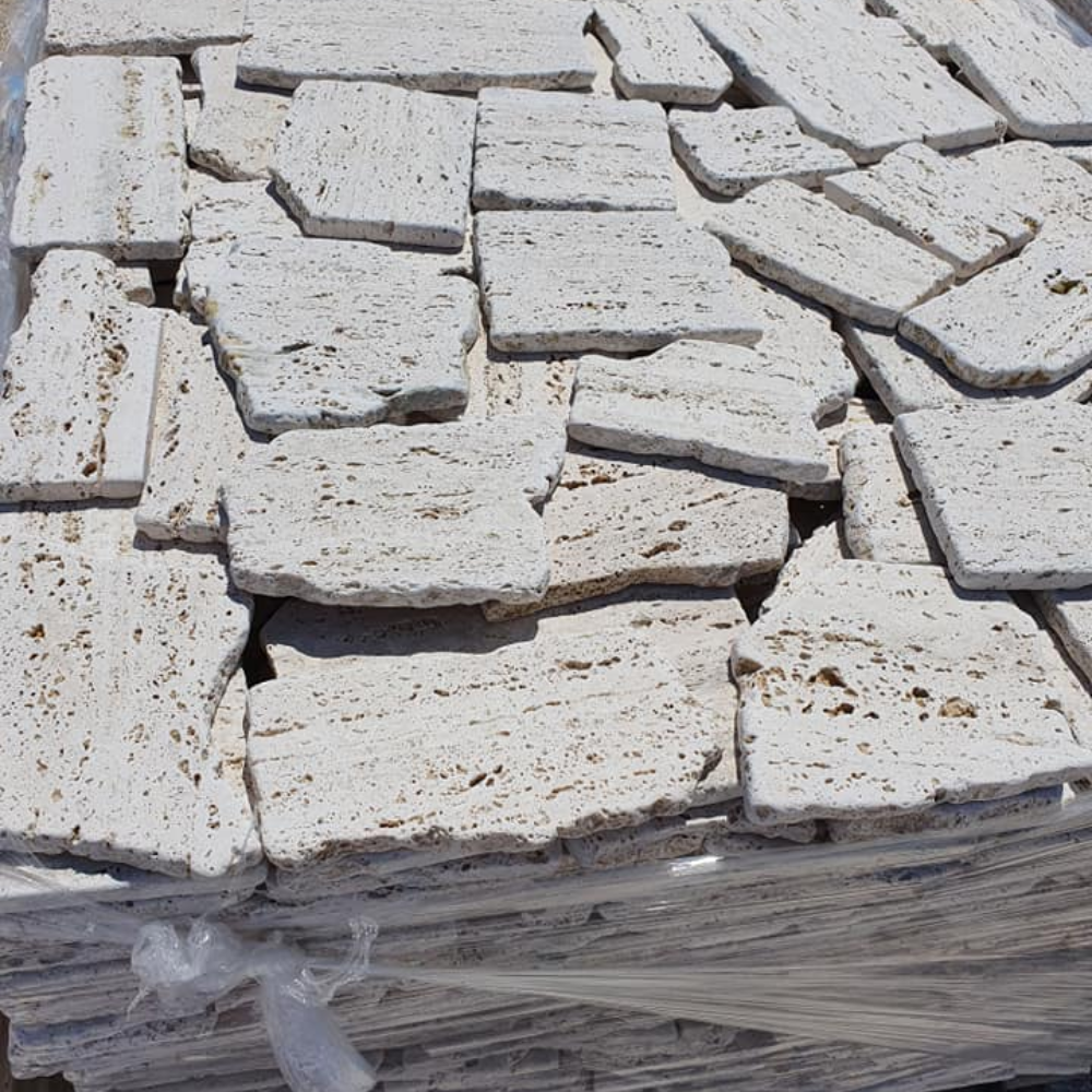 Travertino Irregolare 2cm per Rivestimenti e Pavimenti | Godium