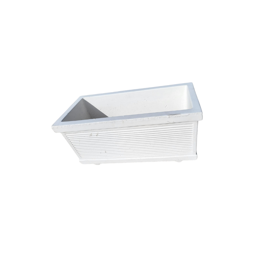Vaso Modello Cassetta Rigata