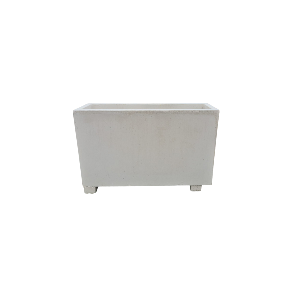 Vaso rettangolare liscio