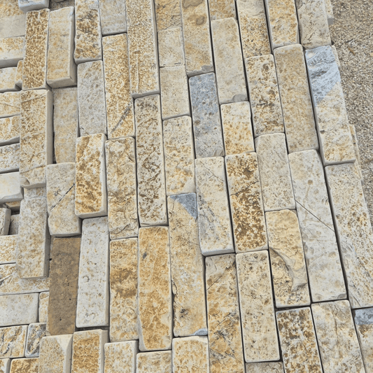 Listello Pietra Albanese Burattato 5 per Rivestimenti e Pavimenti