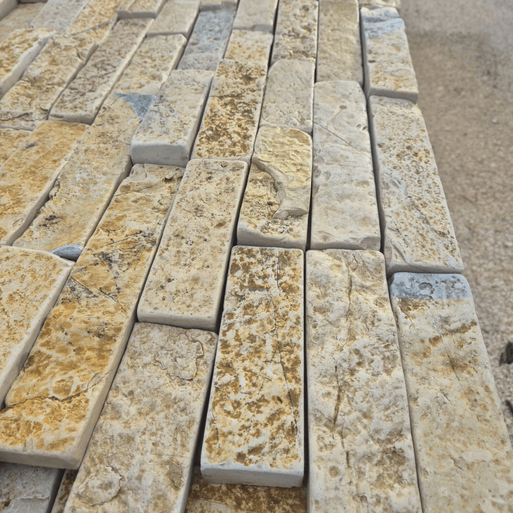 Listello Pietra Albanese Burattato 5 per Rivestimenti e Pavimenti