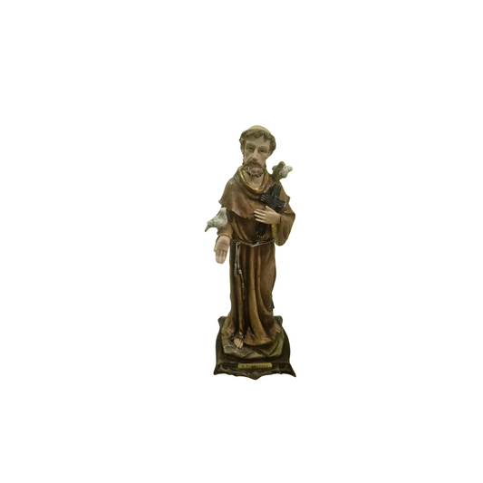 San Francesco Statuetta in Resina | Godium