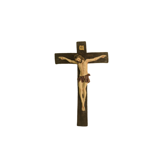 Gesù in croce Statuetta in Resina per interno | Godium