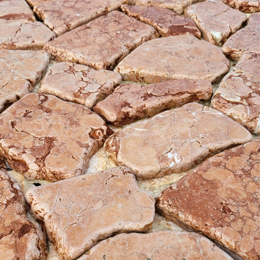 Pietra Irregolare Rosso Verona per Rivestimenti e Pavimenti | Godium