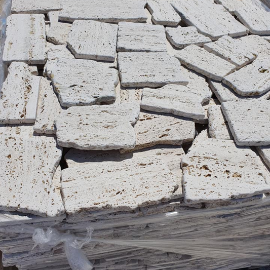 Travertino Irregolare 2cm per Rivestimenti e Pavimenti | Godium
