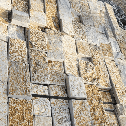 Listello Pietra Albanese Burattato 10 per Rivestimenti e Pavimenti