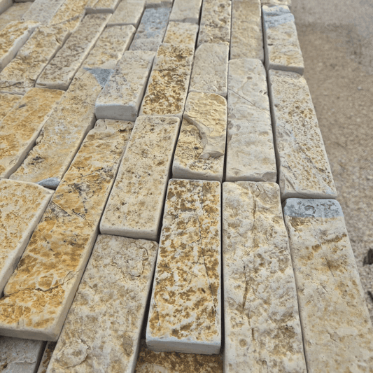 Listello Pietra Albanese Burattato 5 per Rivestimenti e Pavimenti